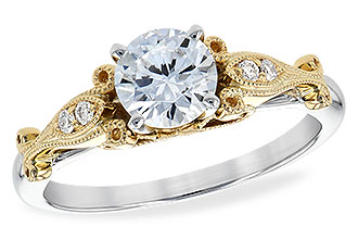 A207-37622: LDS SEMI DIA RG .05 TW